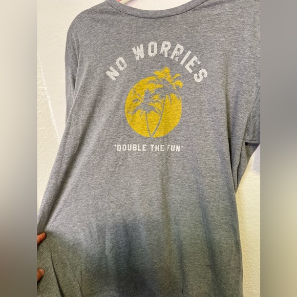 KINETIX Men’s Khaki Grey Burnout Short Sleeve Tee Casual Graphic Luxury T-Shirt - Picture 6 of 11